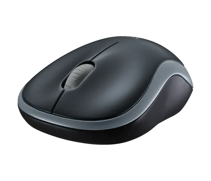 WIRELESS MOUSE LOGITECH M185D BLACK/GREY