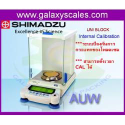 shimadzu เครื่องชั่งดิจิตอล ยี่ห้อ Shimadzu เครื่องชั่งทศนิยม 4 ตำแหน่ง [0.0001g] ชั้งได้สูงสุด 120 g CAL IN AUW-120