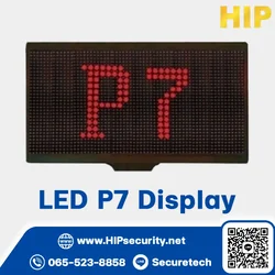 HIP LED Display รุ่น P7 Display RS485