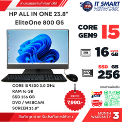 HP EliteOne 800 G5 23.8-in All-in-One (AIO) I5 9500 / RAM 16 GB / SSD 256 GB