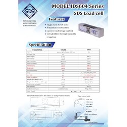 Load cell Load cell Single Point สำหรับเครื่องชั่งดิจิตอลทุกชนิด IDS604