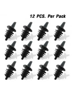 Bottle pourer plastic 12 PCS. 1610-089