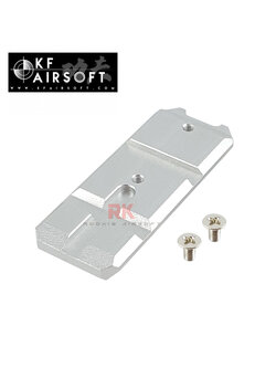 KF Airsoft Aluminum Rail For TM Hi-Capa 5.1 - Silver
