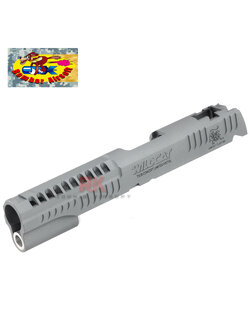 Bomber Wildcat Aluminum Standard Slide for Marui Hi-CAPA 5.1 / 1911 - Grey