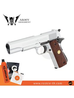 Army Armament R31S Colt M1911A1 GBB (Silver)