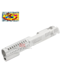 Bomber Wildcat Aluminum Standard Slide for Marui Hi-CAPA 5.1 / 1911 - Silver