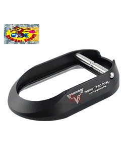 Bomber CNC Aluminum TTI Tactical Magwell for Marui Hi-CAPA (Black)