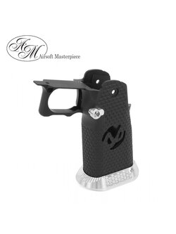 Airsoft Masterpiece Aluminum Grip for Hi-Capa Type 2 (Black)