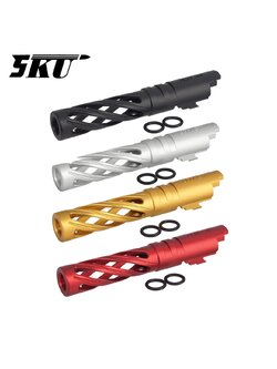 5KU Aluminum Hollow Outer Barrel for Marui Hi-CAPA 4.3 (GB-558)