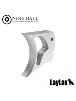 LAYLAX Nine Ball Upgrade OMEGA Trigger for Tokyo Marui Hi-CAPA 4.3 / 5.1 (Silver)