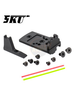 5KU RMR Mount & Front Sight Set for AAP01