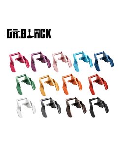 Dr.Black Aluminum Thumb Safety Type B for Marui Hi-Capa