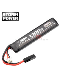 Storm Power 7.4V 1300mAh 25C GEN2 (Mini Tamiya)