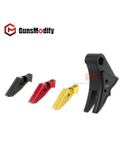 GunsModify SAI Curve Aluminum Adjustable Trigger Marui / WE G-Series (Black)