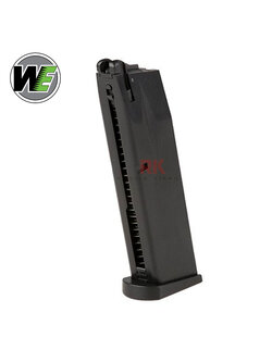 WE 25rds Gas Magazine for M9 GBB Series (Black)