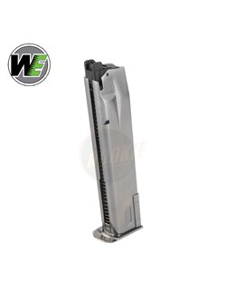 WE 30rds Gas Magazine for P226 / P-Virus (Silver)