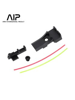 AIP Alumimun Front and Rear Fiber Sight Ver.2 for Marui Hi-CAPA 5.1