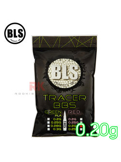 BLS Dark Knight Tracer BBs 0.20g 6mm (5,000 rds) - Green