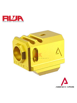 RWA Agency Arms 417 Dual Port Compensator (14mm CCW) - Gold
