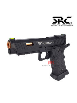 SRC John Wick 3 TTI STI 2011 Combat Master Dual Magazines (Green gas + Co2) GBB - Black