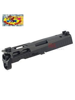 Bomber CNC Aluminum PRO-CUT (3.9 inch) Slide Kit for SIG AIR P320 M18 (Black)