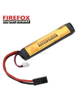 Firefox 7.4V 1100mAh 15C (Mini Tamiya)