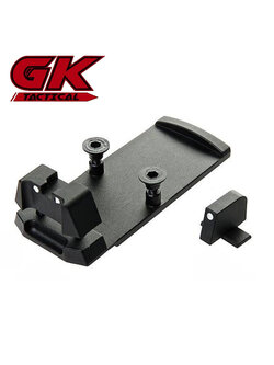 GK Tactical RMR Mount Base with Sight Set for SIG AIR P320 M17 / M18