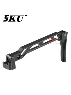 5KU AB-8R Style Stock with Folding Butt Plate for GHK / LCT / CYMA / DBOYS AK Series (5KU-328)