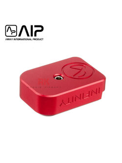 AIP CNC Infinity Magazine Base for Marui Hi-CAPA (Red)