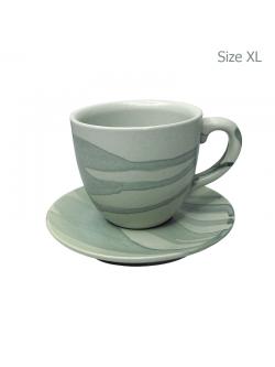 Coffee cup 330 CC. Size XL (X1) with Saucer 1618-065