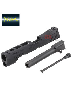 NOVA P320 XFIVE Legion Aluminum Slide Set for SIG AIR M17 - Black