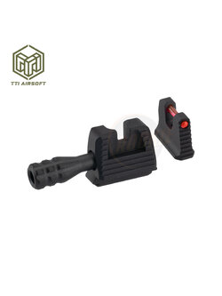 TTI Airsoft High Sight with Switchable Charge Handle for TP22 & TM G-Series