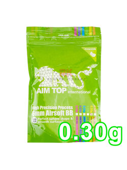 Aim Top Tracer (BIO) BB 0.30g 6mm (2,650 rds) - Green