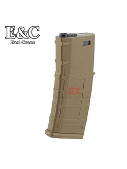 E&C PMAG 150rds (Mid-Cap) Magazine for M4 / AR AEG (MA017) - Tan