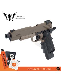 Army Armament R32-1 Kimber Custom 1911 GBB (Tan)