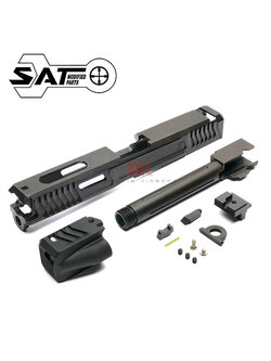 SAT LOKI Tactical Slide Kit for Marui G17 Gen3 (Black)