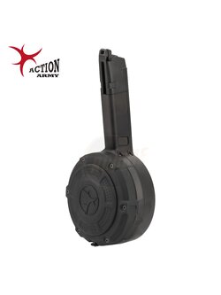 Action Army 350rds Drum Magazine for AAP01