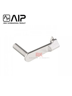 AIP Stainless Slide Stop for Hi-Capa - Silver