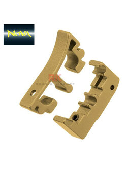 NOVA Puzzle Trigger Set (Enos Top Curved) for Marui Hi-CAPA - Gold