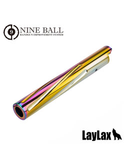 LAYLAX Nine Ball "Fixed" Aluminum Heat Gradation Fluted Outer Barrel for Tokyo Marui Hi-CAPA 5.1 GBB