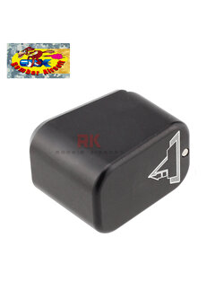 Bomber CNC Aluminum TTI Style Long Magazine Extension for Marui G19 - Black