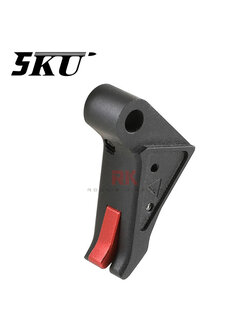 5KU Agency Arms Style CNC Trigger for Marui G-Series (Black)