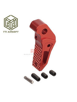TTI Airsoft Tactical Adjustable Trigger for G-Series (Red)