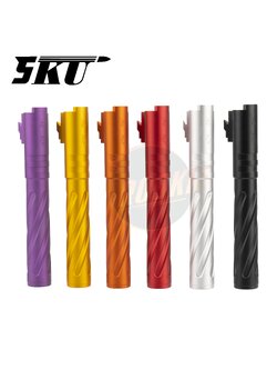 5KU Aluminum Tornado Fixed Outer Barrel for Marui Hi-CAPA 5.1 (GB-521)