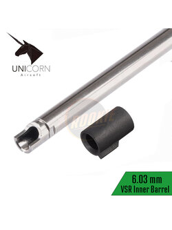 Unicorn 6.03 Nitroflon Coated Brass VSR-10 Inner Barrel with 60 Degree Hop-Up Bucking