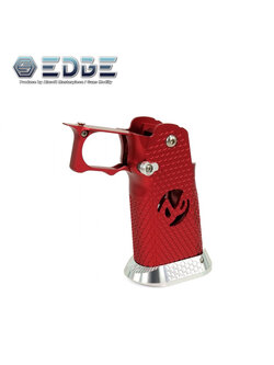 EDGE Custom "INF" Aluminum Grip for Hi-Capa - Red