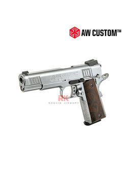 AW NE3001 M1911A1 Cabot Guns - Silver