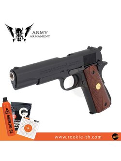 Army Armament R31 Colt M1911A1 GBB (Black)