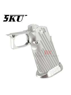 5KU Aluminum Grip Type 2 for Marui Hi-CAPA (Silver)