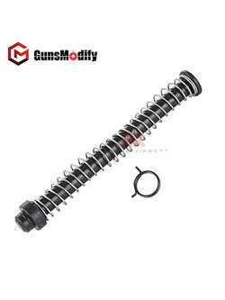 GunsModify 125% Steel Recoil Guide Rod for Marui G17 / G18C / G22 / G34 - Black